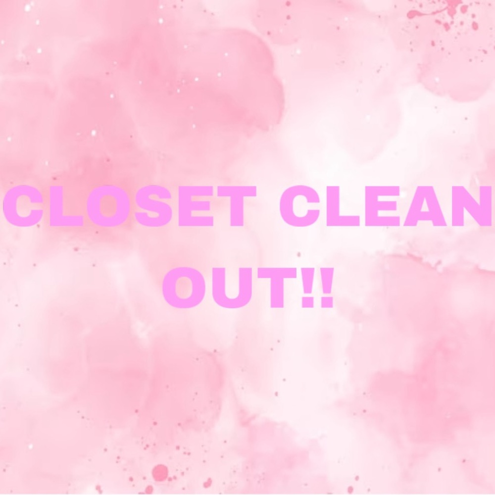 CLOSET CLEAN OUT